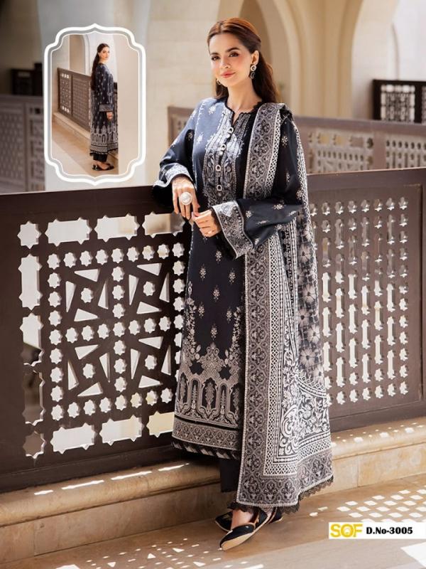 Sof Ayra B Vol-3 Karachi Dress Material